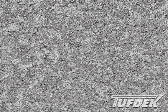 Tufdek Supreme Graphite vinyl decking color sample